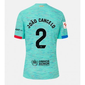 Barcelona Joao Cancelo #2 Koszulka Trzecich 2023-24 Krótki Rękaw